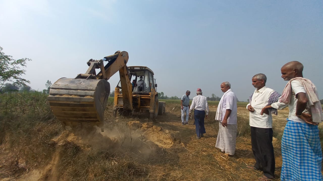 ७ विघा जग्गाको अतिक्रमण हटाईयो